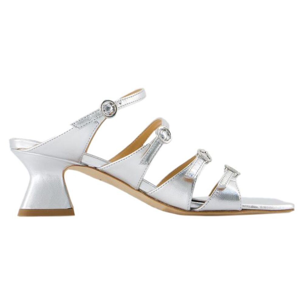 Eanna Pumps - Aeyde - Leather - Silver